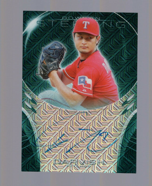 2013 Bowman Sterling Yu Darvish RC Asia Exclusive Auto #31/100 Cubs