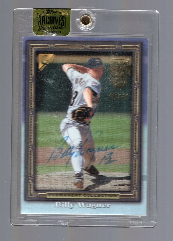 2016 Topps All Star Archives Signature Series Billy Wagner Auto #28/41 Astros