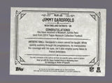 2014 Topps Museum Jimmy Garoppolo Jumbo Relic Jersey RC #19/50 49ers