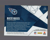 2015 Panini Certified Marcus Mariota Mirror Blue RC Patch Auto #21/25 Raiders