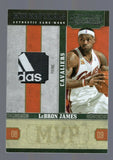 2010 Panini Timeless Treasures Lebron James Game Used Adidas Logo Patch #1/13