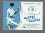 2021 Absolute Trevor Rogers Tools of the Trade Laundry Tag Button Auto #4/10