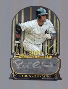 2015 Topps Tribute Robinson Cano die-cut Auto #4/10 Mets