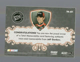 2012 Press Pass Authentics Jeff Gordon Race Used Sheet Metal #10/10
