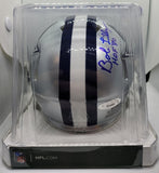 Bob Lilly Signed Cowboys Mini Helmet w/ inscription Tri-Star Authenticated