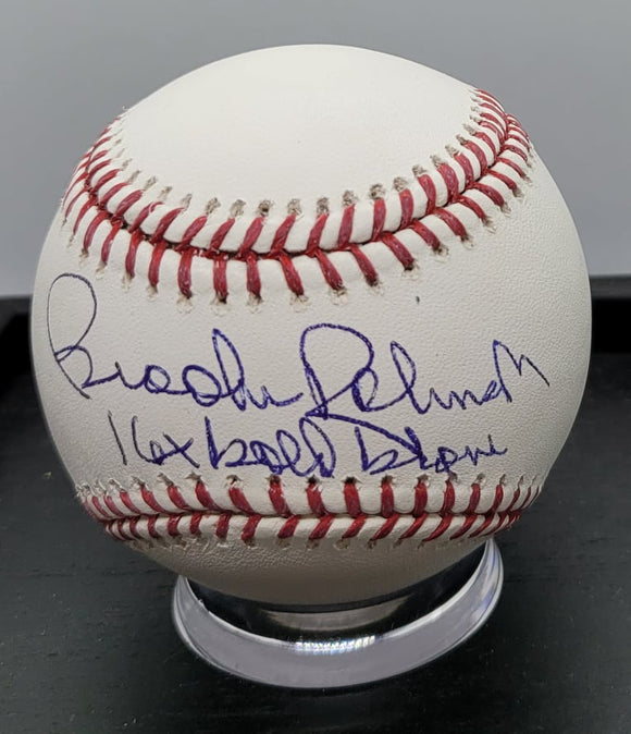 Brooks Robinson Signed Baseball w/ Inscription JSA Authenticated