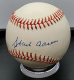 Hank Aaron Signed Baseball Beckett Authenticated