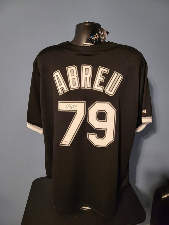 Jose Abreu Signed Authentic Majestic White Sox Jersey w/ Tags PSA DNA Authenticated